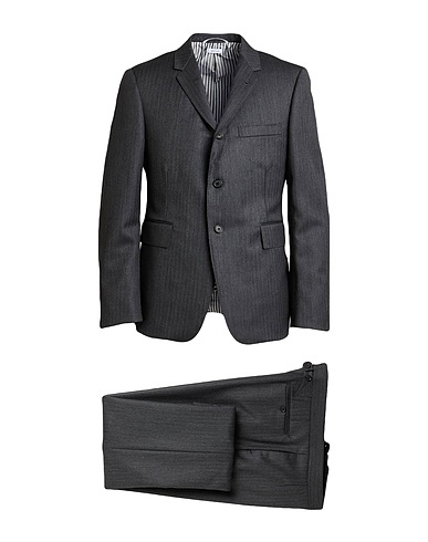 THOM BROWNE Suits Grey 100% Wool