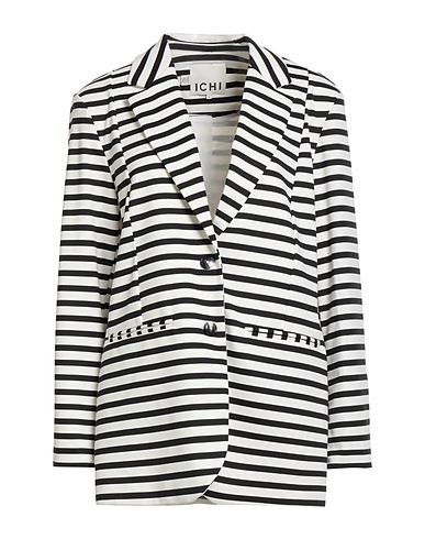 ICHI Jackett Schwarz 74% Polyester, 22% Viskose, 4% Elastan