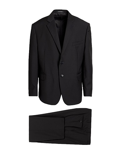 DALTON & FORSYTHE Abito Nero 100% Lana Vergine