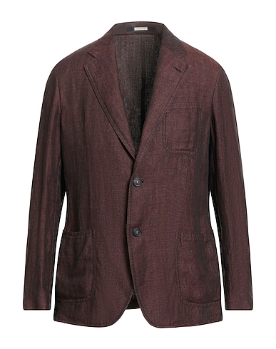 MASSIMO ALBA Blazer Cioccolato 100% Lino