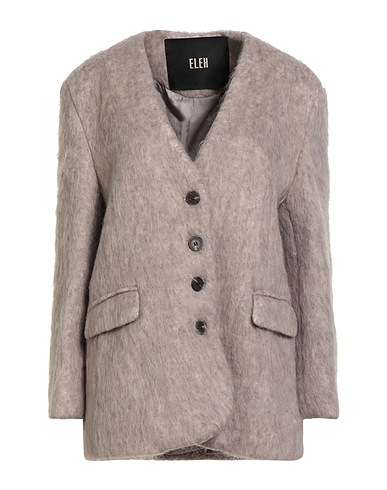 ELEH Giacca Beige 60% Lana, 40% Poliestere