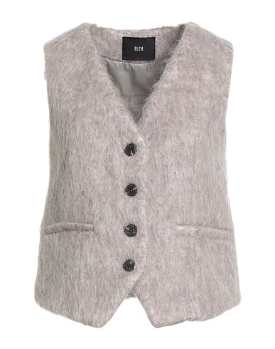 ELEH Waistcoat Taupe 60% Wool, 40% Polyester