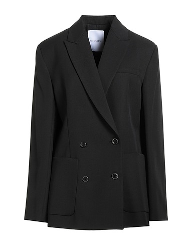 POMANDÈRE Blazer Black 55% Polyester, 45% Virgin Wool