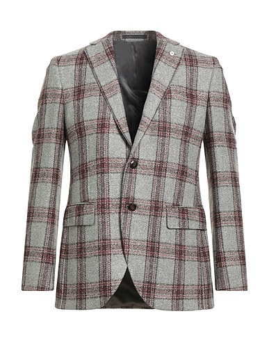 L.B.M. 1911 Blazer Light grey 70% Wool, 12% Silk, 12% Polyamide, 6% Linen