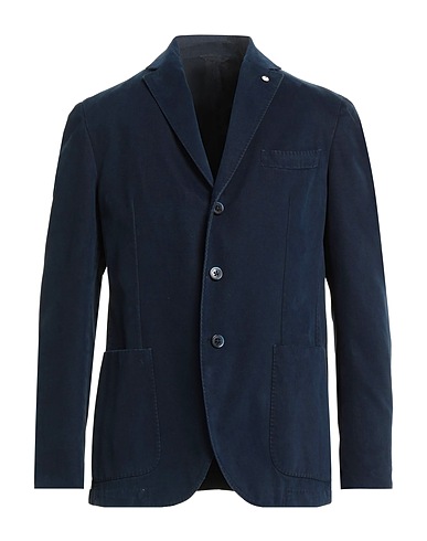 L.B.M. 1911 Blazer Navy blue 100% Cotton