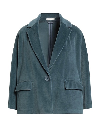CIRCOLO 1901 Giacca Verde petrolio 80% Cotone, 20% Poliestere