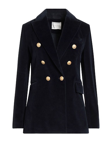 CIRCOLO 1901 Giacca Blu navy 80% Cotone, 20% Poliestere