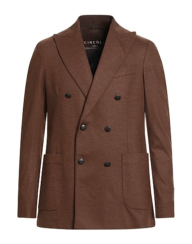 CIRCOLO 1901 Blazer Brown 90% Wool, 10% Cashmere