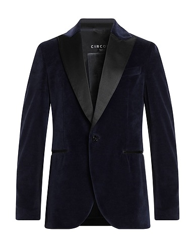 CIRCOLO 1901 Blazer Midnight blue 80% Cotton, 20% Polyester