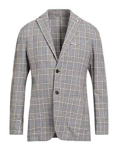 L.B.M. 1911 Blazer Dark brown 51% Linen, 49% Cotton