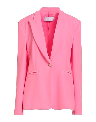 SIMONA CORSELLINI Giacca Rosa 94% Poliestere, 6% Elastan