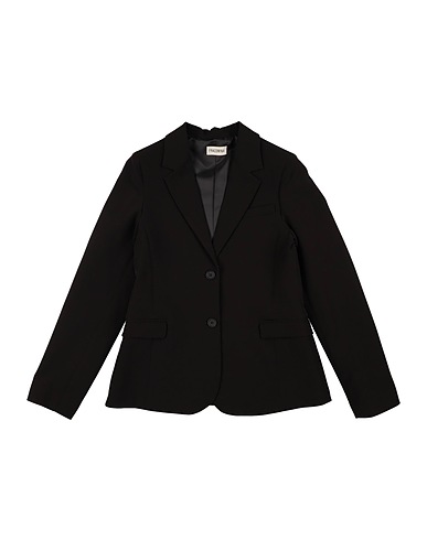FRACOMINA MINI Blazer Black 89% Polyester, 11% Elastane