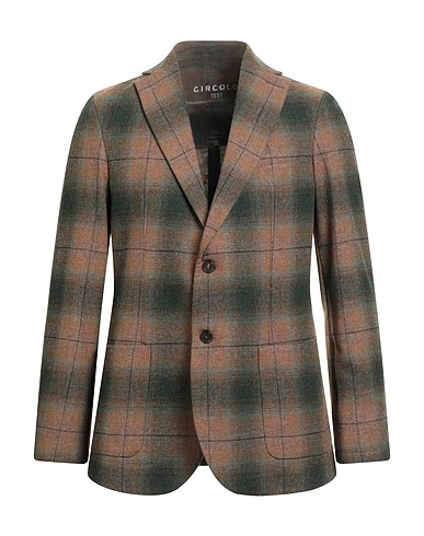 CIRCOLO 1901 Blazer Dark brown 100% Wool