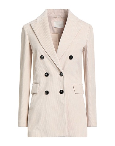CIRCOLO 1901 Blazer Beige 80% Cotton, 20% Polyester
