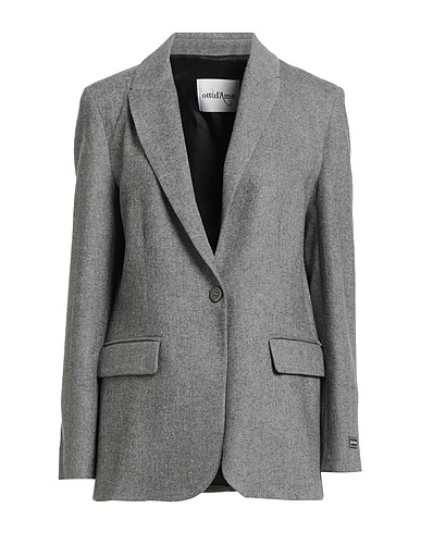 OTTOD'AME Blazer Black 34% Polyester, 33% Viscose, 32% Wool, 1% Elastane