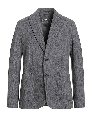 CIRCOLO 1901 Blazer Slate blue 95% Cotton, 5% Elastane