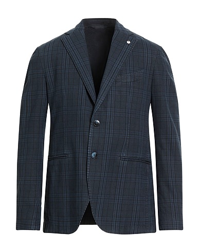 L.B.M. 1911 Blazer Navy blue 50% Cotton, 25% Polyethylene, 25% Viscose