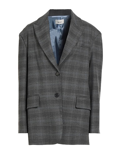 VICOLO Blazer Grey 79% Polyester, 19% Viscose, 2% Elastane