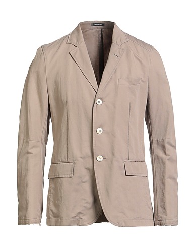 OFFICINA 36 Blazer Beige 55% Linen, 45% Cotton