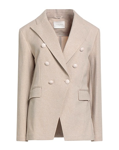 CIRCOLO 1901 Jackett Beige 95% Baumwolle, 5% Elastan