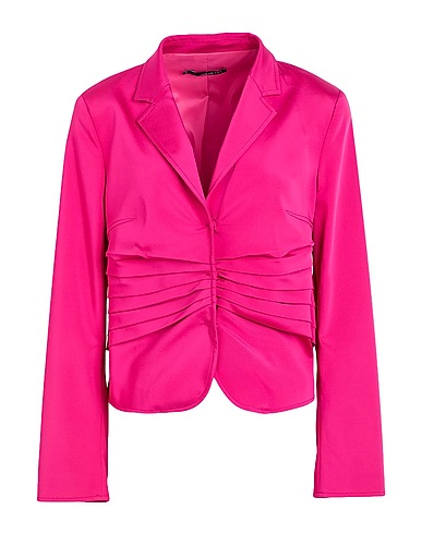 ANNA MOLINARI Blazer Fuchsia 68% Acetate, 27% Viscose, 5% Elastane