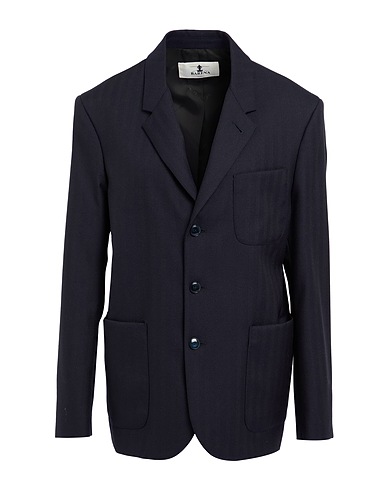 BARENA Blazer Midnight blue 100% Virgin Wool, Wool, Viscose, Polyester, Acetate