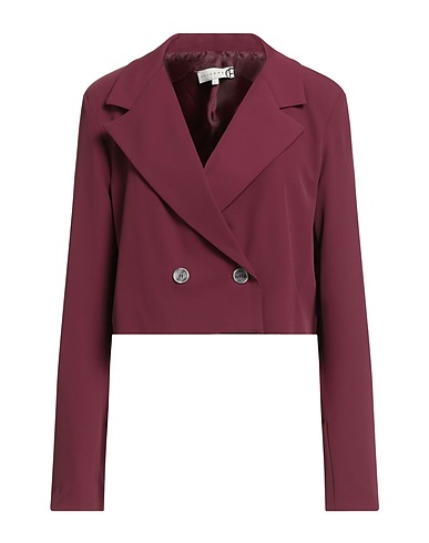 HAVEONE Blazer Burgundy 96% Polyester, 4% Elastane