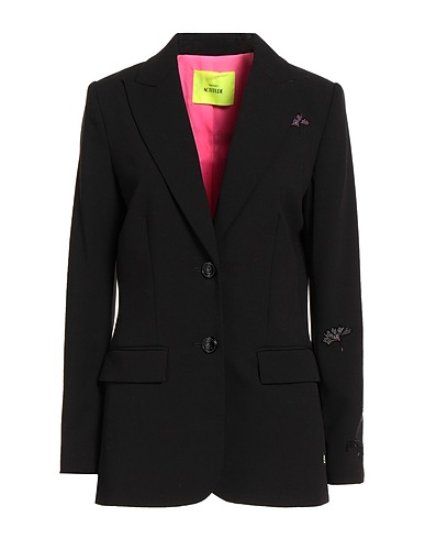 ACTITUDE by TWINSET Blazer Black 67% Polyester, 30% Viscose, 3% Elastane