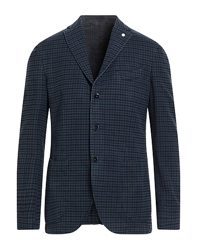 LUIGI BIANCHI Mantova Blazers Marineblau 100% Baumwolle