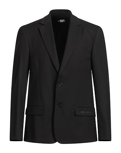 KARL LAGERFELD Blazer Black 65% Polyester, 35% Viscose