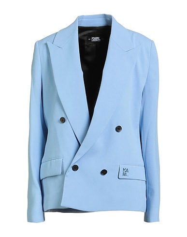 KARL LAGERFELD Blazer Light blue 100% Polyester