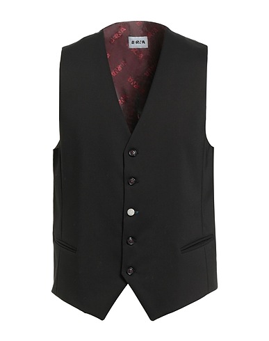 BERNA Panciotto Nero 63% Cotone, 33% Poliammide, 4% Elastan