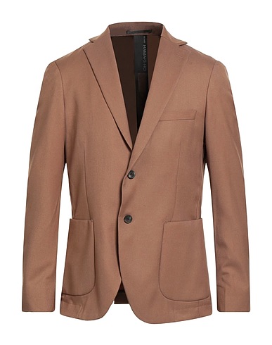 HAMAKI-HO Blazer Brown 69% Polyester, 29% Viscose, 2% Elastane