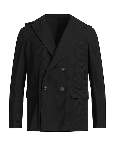 GIORGIO ARMANI Jacket Black 100% Cotton