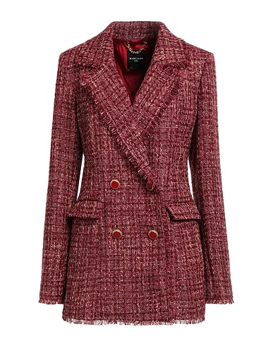 MARCIANO by GUESS Blazer Burgundy 76% Polyester, 24% Viscose
