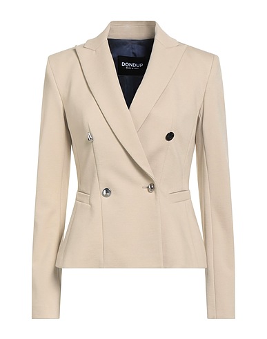 DONDUP Blazer Beige 69% Viscose, 25% Polyamide, 6% Elastane
