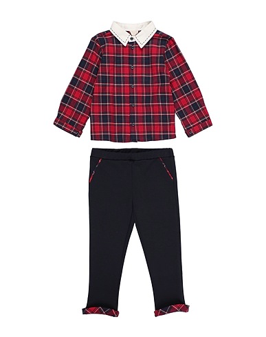 LALALÙ Kids’ co-ord Red 100% Cotton