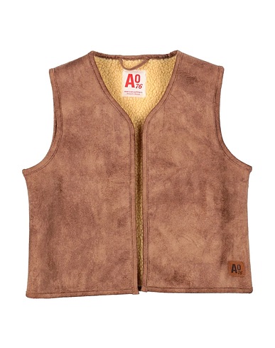 AO76 Gilet Cammello 100% Poliestere