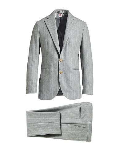 LUIGI BORRELLI NAPOLI Suits Light grey 100% Virgin Wool