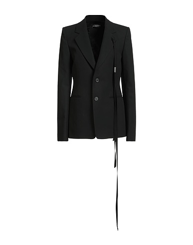 ANN DEMEULEMEESTER Blazer Black 100% Cotton