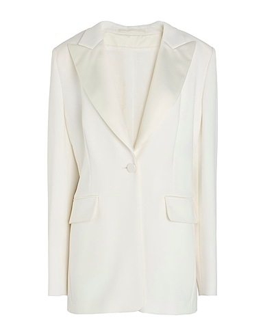 MAX MARA Blazer Off white 70% Triacetate, 30% Polyester