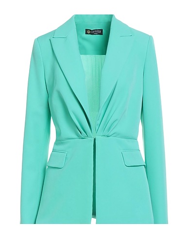 CAMILLA  Milano Giacca Verde 88% Poliestere, 11% Elastan, 1% Altre Fibre