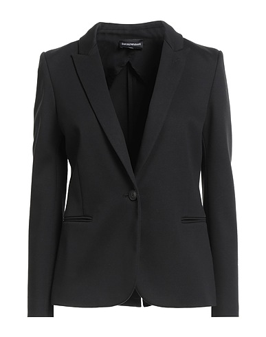 EMPORIO ARMANI Blazer Black 100% Cotton