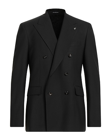 TAGLIATORE Blazer Black 53% Polyester, 43% Virgin Wool, 4% Elastane