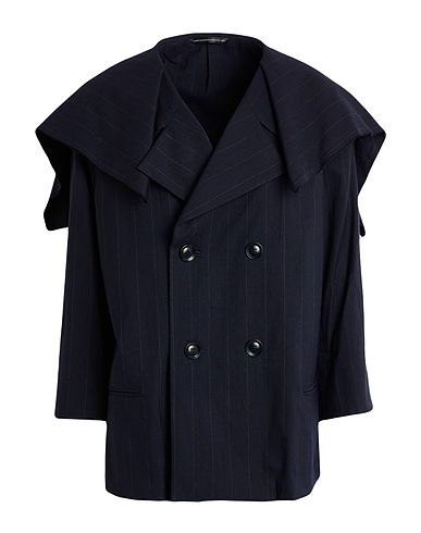Y'S YOHJI YAMAMOTO Blazer Midnight blue 60% Wool, 40% Rayon