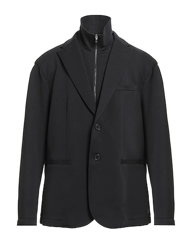 ARMANI EXCHANGE Blazer Black 79% Viscose, 17% Polyamide, 4% Elastane