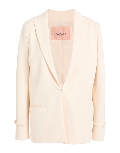 TWINSET Giacca Panna 68% Viscosa, 27% Poliammide, 5% Elastan