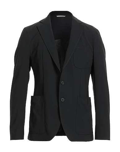 CANALI Blazer BLACK EDITION Black 58% Wool, 38% Polyamide, 4% Elastane