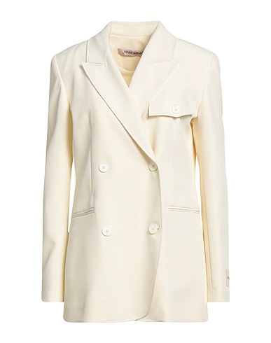HINNOMINATE Blazer Ivory 90% Polyester, 10% Elastane