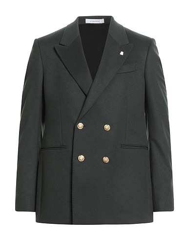 SARTORIA LATORRE Blazer Dark green 80% Virgin Wool, 20% Polyamide